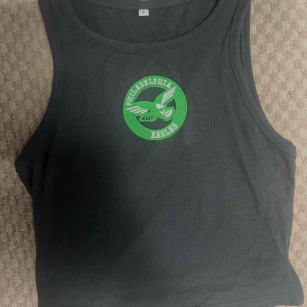 Philadelphia Eagles Gray Tank Top
